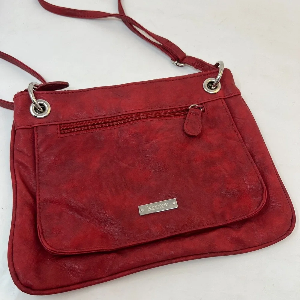 Koltov Crossbody Red Purse Handbag 10
